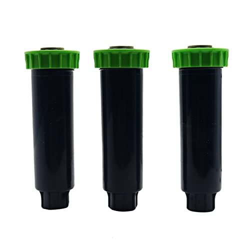 Confezione da 10 irrigatori pop-up con filettatura femmina da 1/2" per sistema di irrigazione da giardino, copertura regolabile a 90°, 180°, 360°, per irrigazione del prato