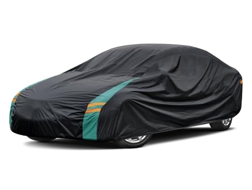 Molebt 190T-HLV-3XL Car Cover Waterproof All Weather For Automobiles, Outdoor Full Exterior Covers cover