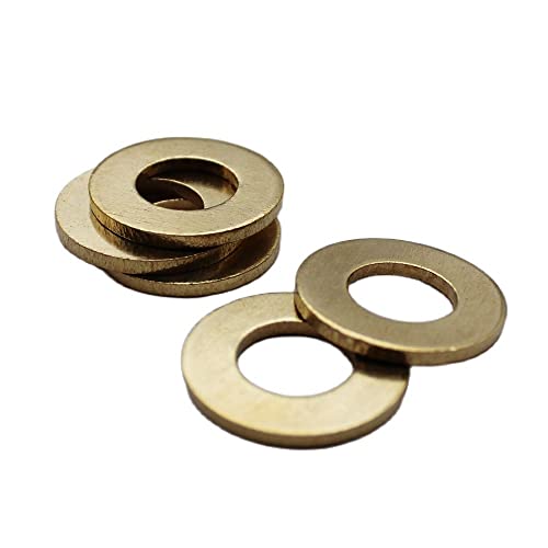 Rondelle plate en laiton massif M24 pour fixation durable de précision