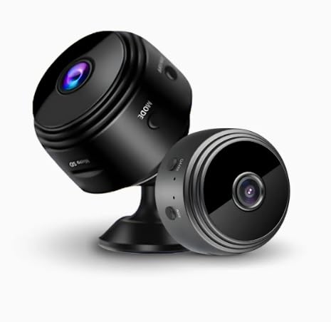 Mini Câmera Espiã A9, Wi-Fi, Sensor de Movimento, Visão Noturna