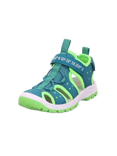 Materiale interno: tessuto Superfit Tornado Light, Sandali Bambini e ragazzi, VERDE/VERDE CHIARO 7000, 38 EU