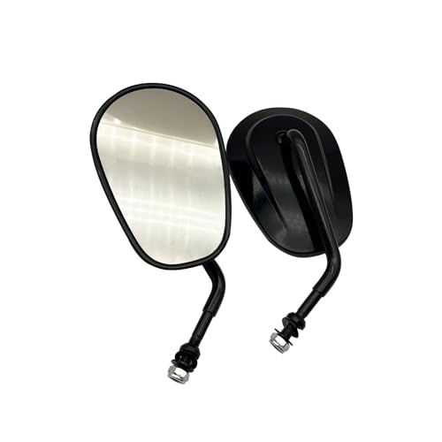 Rétroviseur latéral de moto grand angle avec miroir ajustable pour Softail