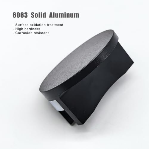 Image of Universal Magnetic Large Slotted Jack Pad Adapter for Floor Jack -Aluminum Jack Puck Pinch Weld Frame Rail Adapter for Most Cars & Trucks (1, Black)