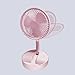 Knoruley Ventilador de Suelo Telescópico Plegable con 4 Velocidades de Viento Imagen de Knoruley Ventilador de Suelo Telescópico Plegable con 4 Velocidades de Viento
