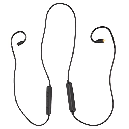 Dpofirs MMCX Bluetooth Adapter Cable for Se215 Se315 Se425 Se535 Se846, 90cm/35.4in Black Wireless Headphone Adapter