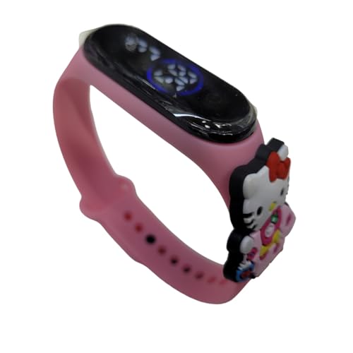 SMACTUDO, Relógio digital Infantil Hello Kitty TC Resistente à Água-rs