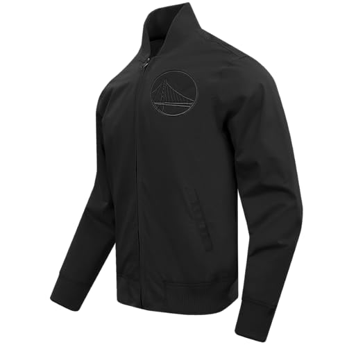 Pro Standard MENS NBA GOLDEN STATE WARRIORS NEUTRAL JACKET BLACK XL - Image 3