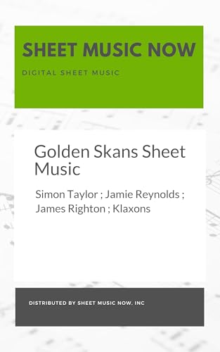 Golden Skans Sheet Music (English Edition)