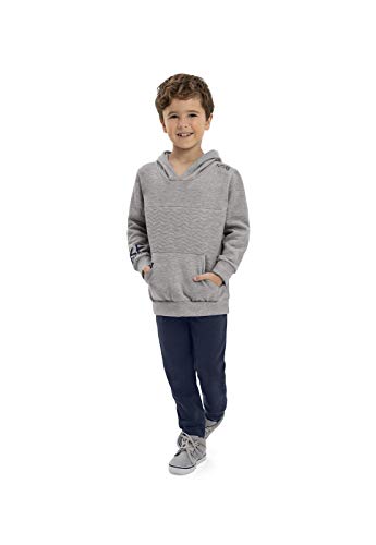 Conjunto Casaco e Calça Infantil Quimby Meninos, Cinza, 06