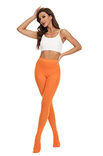 Image of CozyWow Women's 80D Soft Opaque Tights, High Waist Solid Color Womens Tights with 30+ Colors