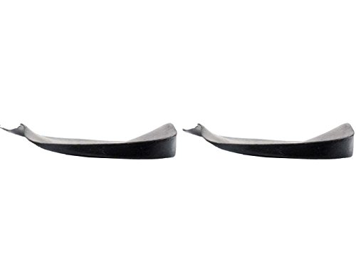 2 Right O/X Type Leg Medial & Lateral Heel Wedge Insoles - Orthopedic Corrective Shoe Inserts to Help Foot Alignment, Knee Pain from Knock-Knees, Bow Legs, Pronation, Supination (2 Rights)