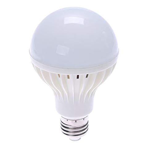 heaven2017 Motion Sensor Light Bulb Sound Control E27 3W PIR Infrared Motion Sensor Smart Light Bulb Bright Lighting Cover