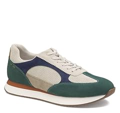 Green/Beige/Navy Suede