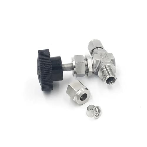 Vanne à pointeau SS304 10mm pour régulation de débit haute pression - 3