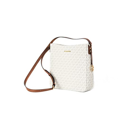 Michael Kors Jet Set (Vanilla 2018), Vanilla Pvc Acorn, Size Large