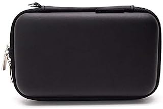 GHKJOK Electronics Pouch Cable Tidy Organiser Accessories Hard Drive Storage Bag for Power Bank, Hard Drive, Smart Phone, Charger, U Disk (Black)