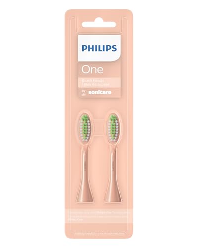 Image of Philips One by Sonicare, 2 Brush Heads, Shimmer, BH1022 /05