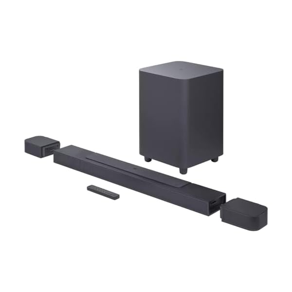 JBL Bar 700: 5.1-Channel soundbar with Detachable Surround Speakers and Dolby Atmos®, Black