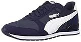PUMA unisex adult St Runner V2 Sneaker, Peacoat/White, 11.5 US
