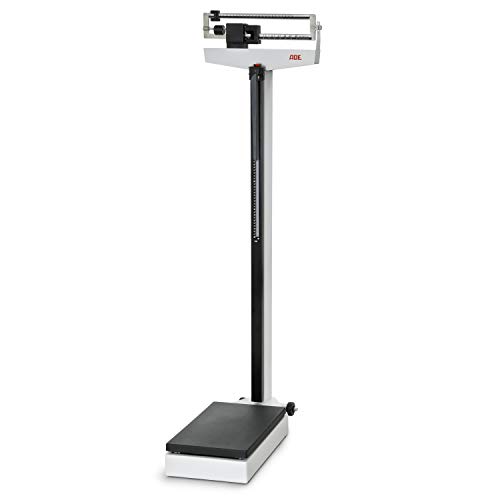 Garanzia Italia 24 mesi ADE M318800 Bilancia Pesapersone Professionale meccanica a colonna cursore CON ALTIMETRO telescopico integrato, Garanzia Italia 24 mesi