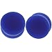 MoDTanOiz - Flesh tunnels 15/16 inch Gauge Gauges 24mm Ear Plugs Plug Weight Flesh Tunnels Tunnel Streching Ears Double Single Flared Steel Stone Wood Earring Silicone Men Women Blue 15/16 24mm