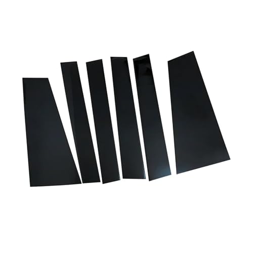 Postes de pilar para Toyota Sienna 2021-2024: cubiertas protectoras de ventanas de coche (6 uds)
