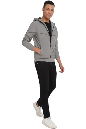 Image of Allen Solly Men Cotton Hooded Neck Jacket