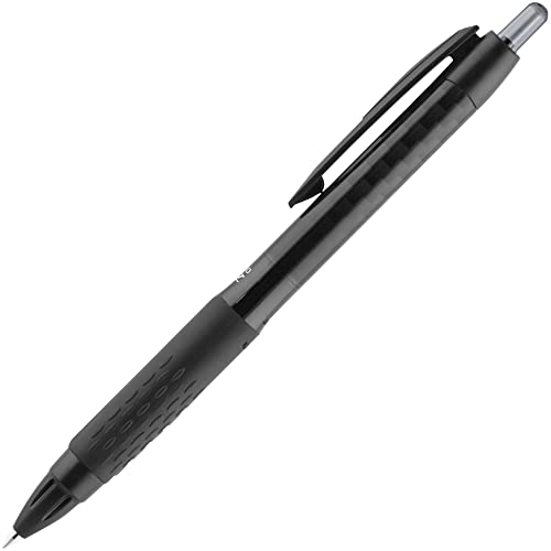 Uniball 307 0.7mm Gel 12 bolígrafos negros miniatura 2