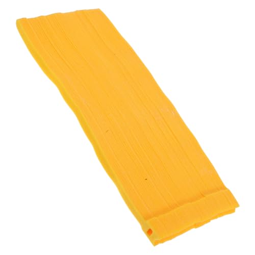BESPORTBLE 100 piezas de bridas reutilizables para cables, correas de velcro pequeñas para organización de cargadores y gestión de electrodomésticos, color amarillo, 12 mm x 300 mm