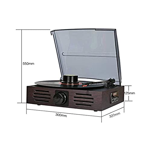 ZEDARO Tourne-Disque, Gramophone, Tourne-Disque Tourne-Disque sans Fil Portable LP phonographe 3 Vitesses Courroie… - Les Beatles, Paul McCartney, John Lennon, RIngo Starr, George Harrison ZEDARO Tourne-Disque, Gramophone, Tourne-Disque Tourne-Disque sans Fil Portable LP phonographe 3 Vitesses Courroie… – Image 3