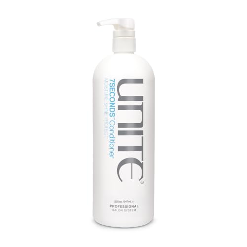 UNITE Hair 7SECONDS Conditioner | Hydrating Repairing & Protective Daily Conditioner with Shea Butter & Argan-Infused Oil | 32 Fl Oz
