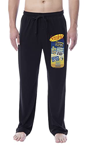 INTIMO Seinfeld Mens' TV Show Sayings Funny Little Kicks Sleep Pajama Pants