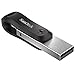 SanDisk iXpand Flash Drive Go for Your iPhone - 128 GB - USB 3.0 Type A, Lightning - 1 Year Warranty