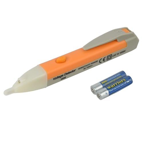Electraline Detector de tensión sin contenido de 90 V a 1000 V AC, probador eléctrico