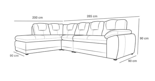 Consejos para Comprar Sala Esquinera de Piel Top 10. 3 Sala Esquinera de Piel marca Genérico (3)
