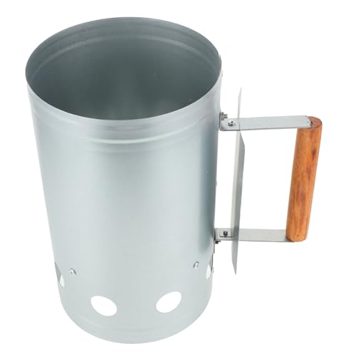 ibasenice Accendifuoco in Inossidabile per con Impugnatura Ergonomica per Barbecue e all Leggero e Portatile