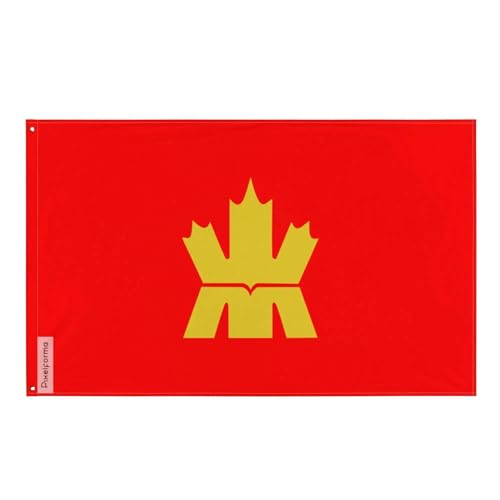 Drapeau Monnaie royale canadienne de Pixelforma - Finition Premium 10 Œillets
