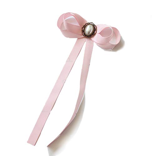 BlouseHouse Jkの制服小物女の子制服リボンリボンタイ蝶ネクタイブローチ韓国風アクセサリー清楚甘美可愛さピンク