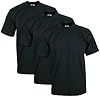 Paquete de 3 camisetas Pro Club de algodón pesado, manga corta, cuello redondo para hombre 2