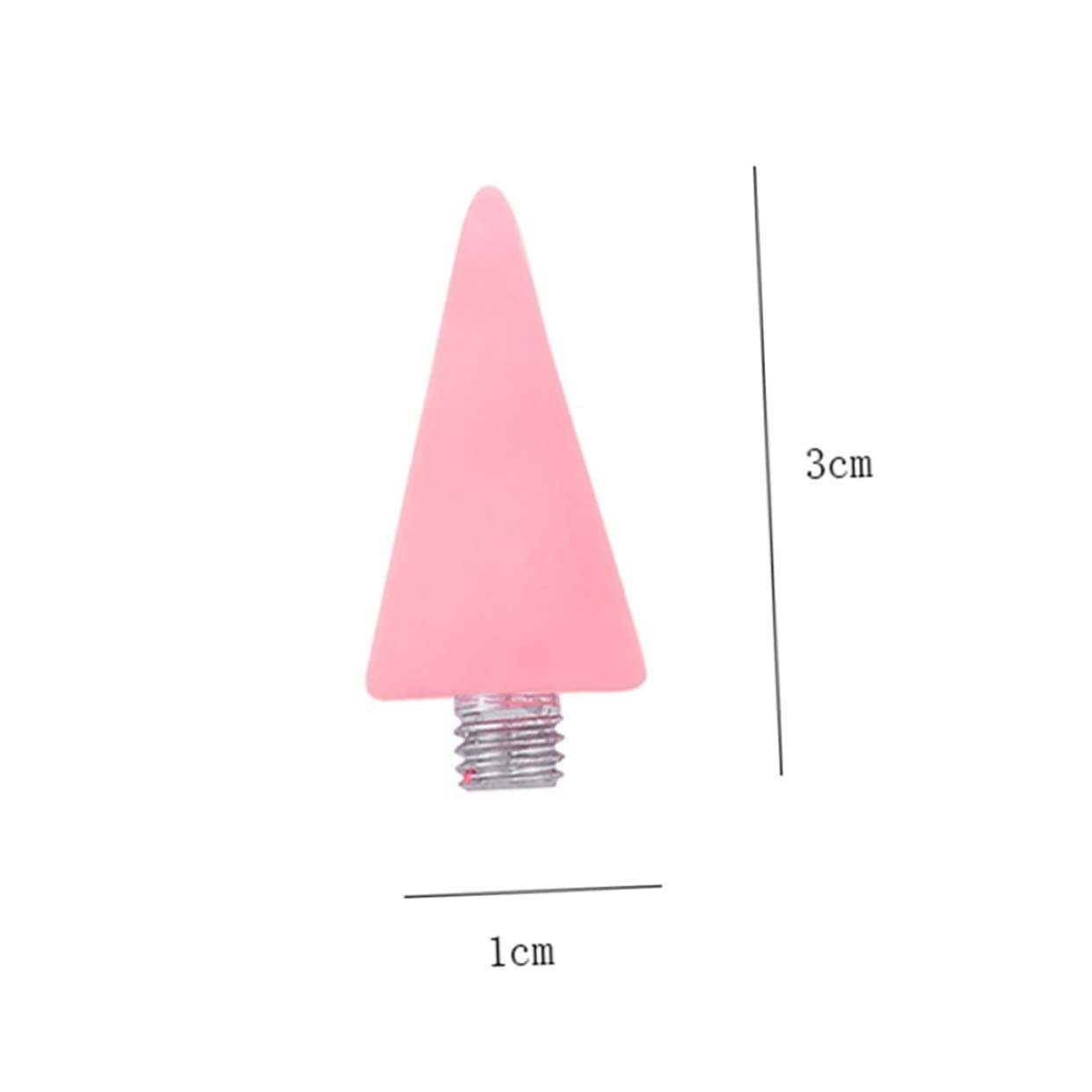 PartyKindom Manicure Drill Pen Tip Set Acrylic Pen Tip Nail Art Tools Replacement for Nail Dotting