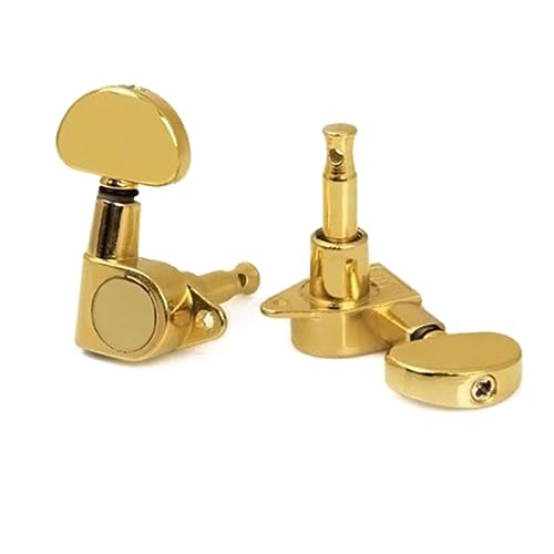 Abaodam 6 Pièces Mécaniques Guitare Boutons Accorder La Guitare Vis De Plaque D’immatriculation Guitares Carottes En Aluminium Matériel De Guitare Cheville De Guitare Dorée Réglage - Les Beatles, Paul McCartney, John Lennon, RIngo Starr, George Harrison Abaodam 6 Pièces Mécaniques Guitare Boutons Accorder La Guitare Vis De Plaque D'immatriculation Guitares Carottes En Aluminium Matériel De Guitare Cheville De Guitare Dorée Réglage – Image 4