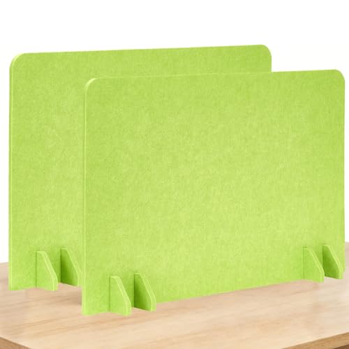 Vandebiao Portable Desk Divider Privacy Partition Panel (2 Pack) - 24