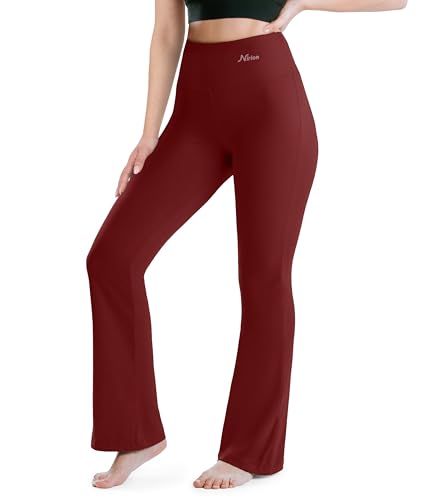 NirLUX Bootcut Yoga Pants - Soft Leggings for Women Regular & Plus Size Womens Leggings Tummy Control for Gym & Yoga (10 28