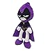 Wishtoy 25 Cm Teen Titanes Go Robin Peluche, Beast Boy Action Peluche Bambola Morbida, Regali di Compleanno per Bambina Raven