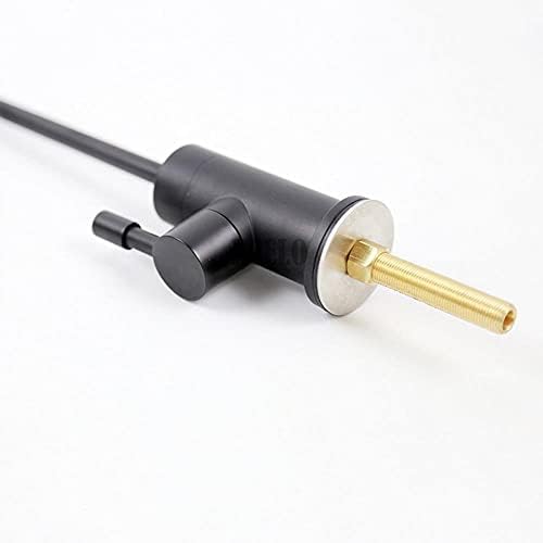 Grifo con Filtro de Agua Giratorio de 360° para Fregadero de Cocina, Cromado y Negro, purificador para Sistemas de ósmosis inversa, fácil instalación, Grifo Limpio y Potable.
