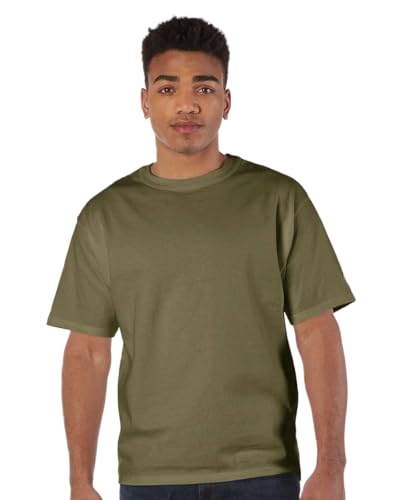 T-shirt Heritage Champion homme jersey anti-déformation en coton durable