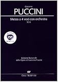 Puccini: Messa a 4 voci con orchestra. Klavierauszug - Giacomo Puccini