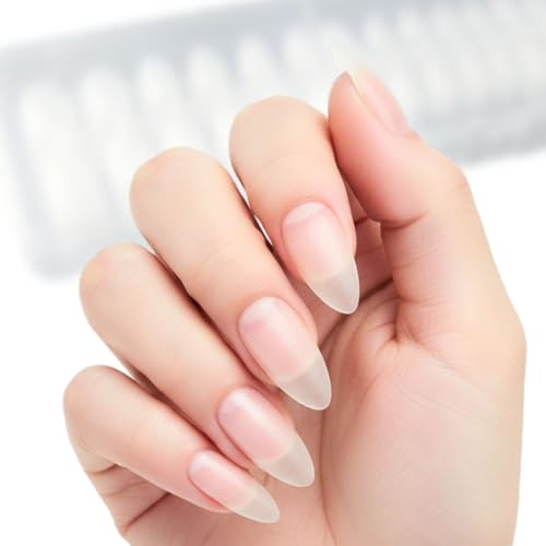 COLORBIRD ネイルチップ Silvella ショート 0.1mm超薄 クリア サンディング加工済み 自然にフィット つけ爪 (ポイントM2, 300pcs)の商品画像（Amazon）