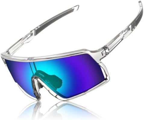 Polarized Sports Sunglasses UV Protection Ventilation Design Outdoor Sports Running Cycling Baseball Glasses for Men Women