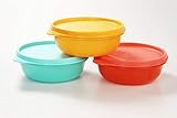 Original Tupperware Tupperware Kühlschrank Hit-Parade 300 ml rot + türkis + orange Hitparade Mini 36630